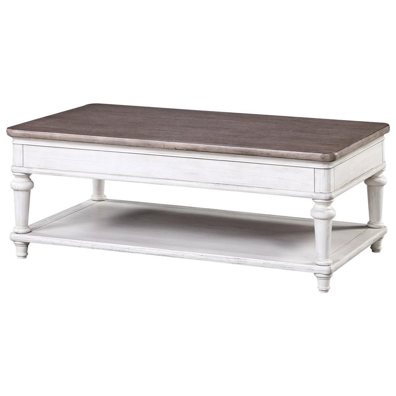 Panama Jack by Palmetto Home Sonoma 600436340 Farmhouse Cocktail Table